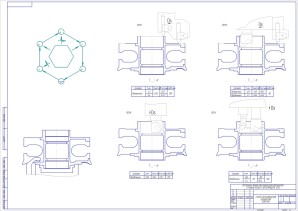 Схема механической обработки ступицы колеса